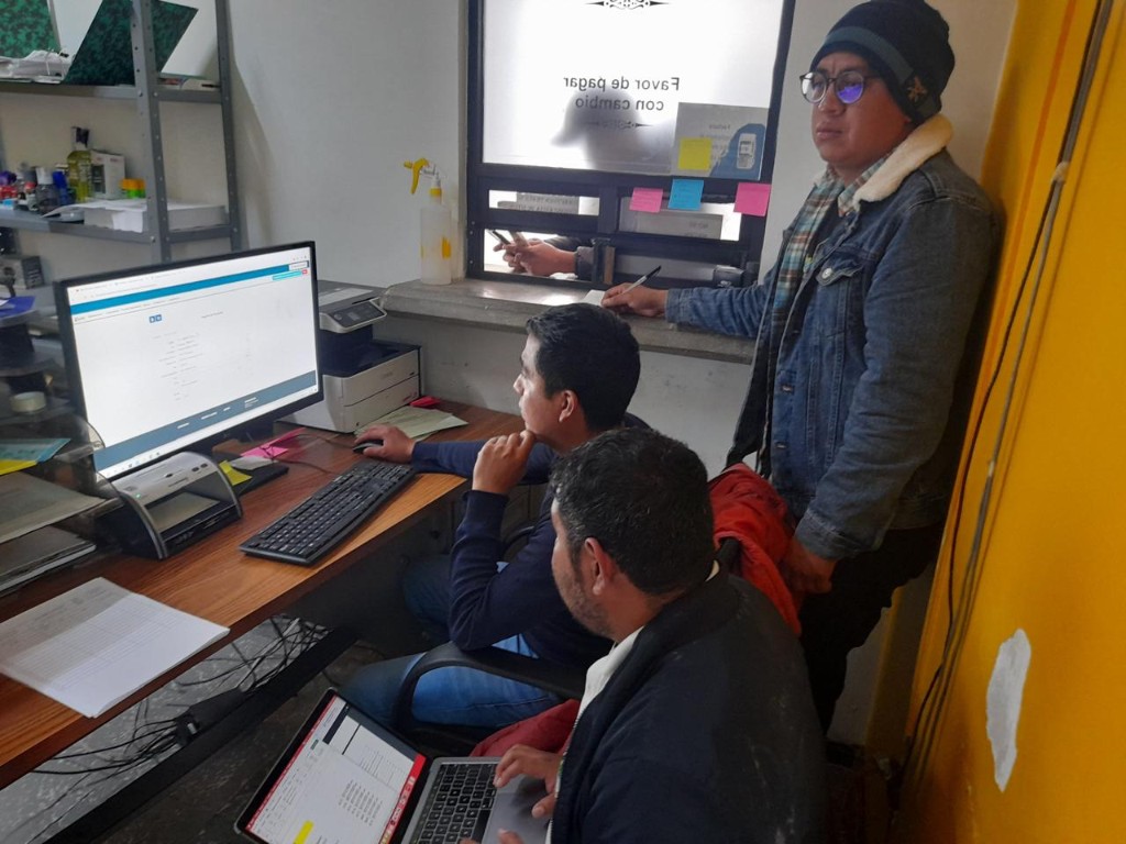 Evidencia de implementación en Cobros en Caja 4